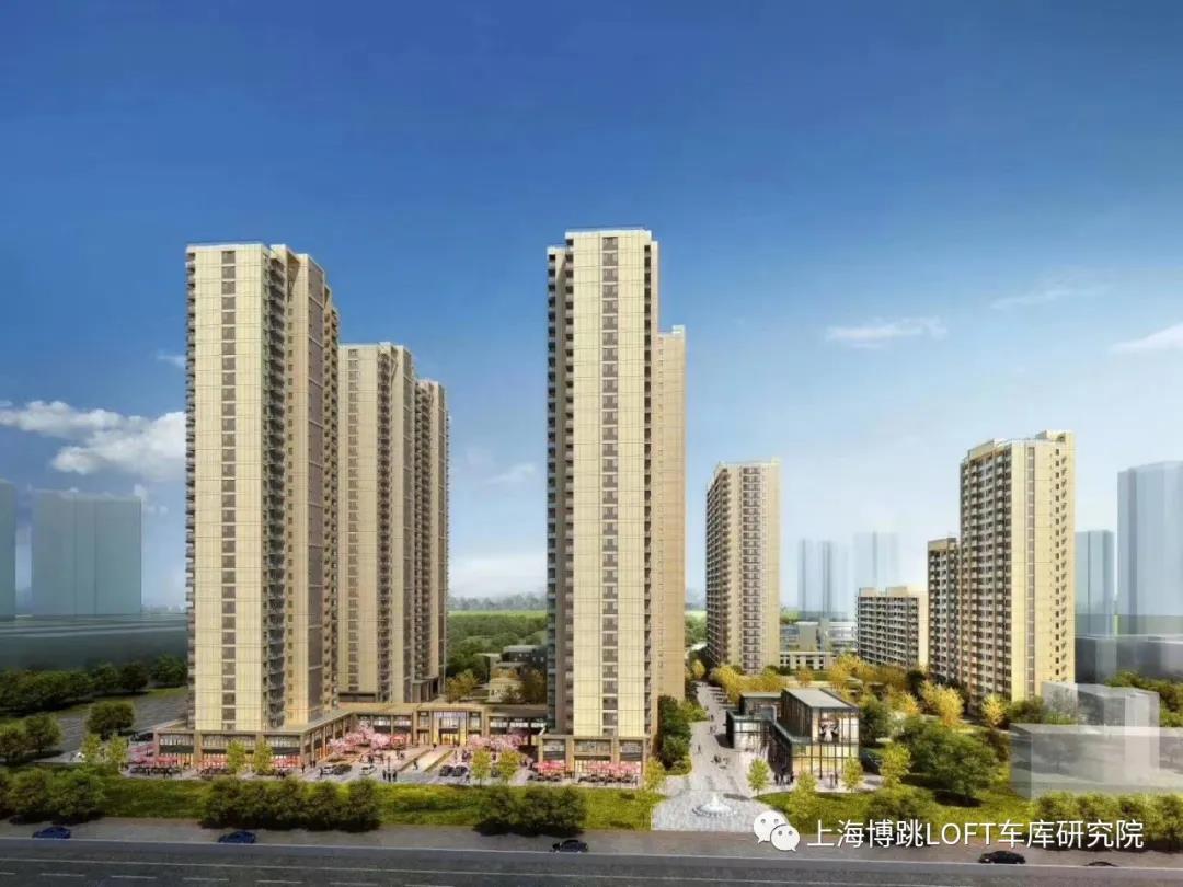 莱芜采用了LOFT车库武汉当代集团春风十里项目现已结构封顶！